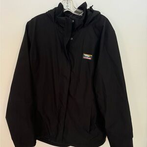 LLBEAN fleece and jacket combo, size XL, woman